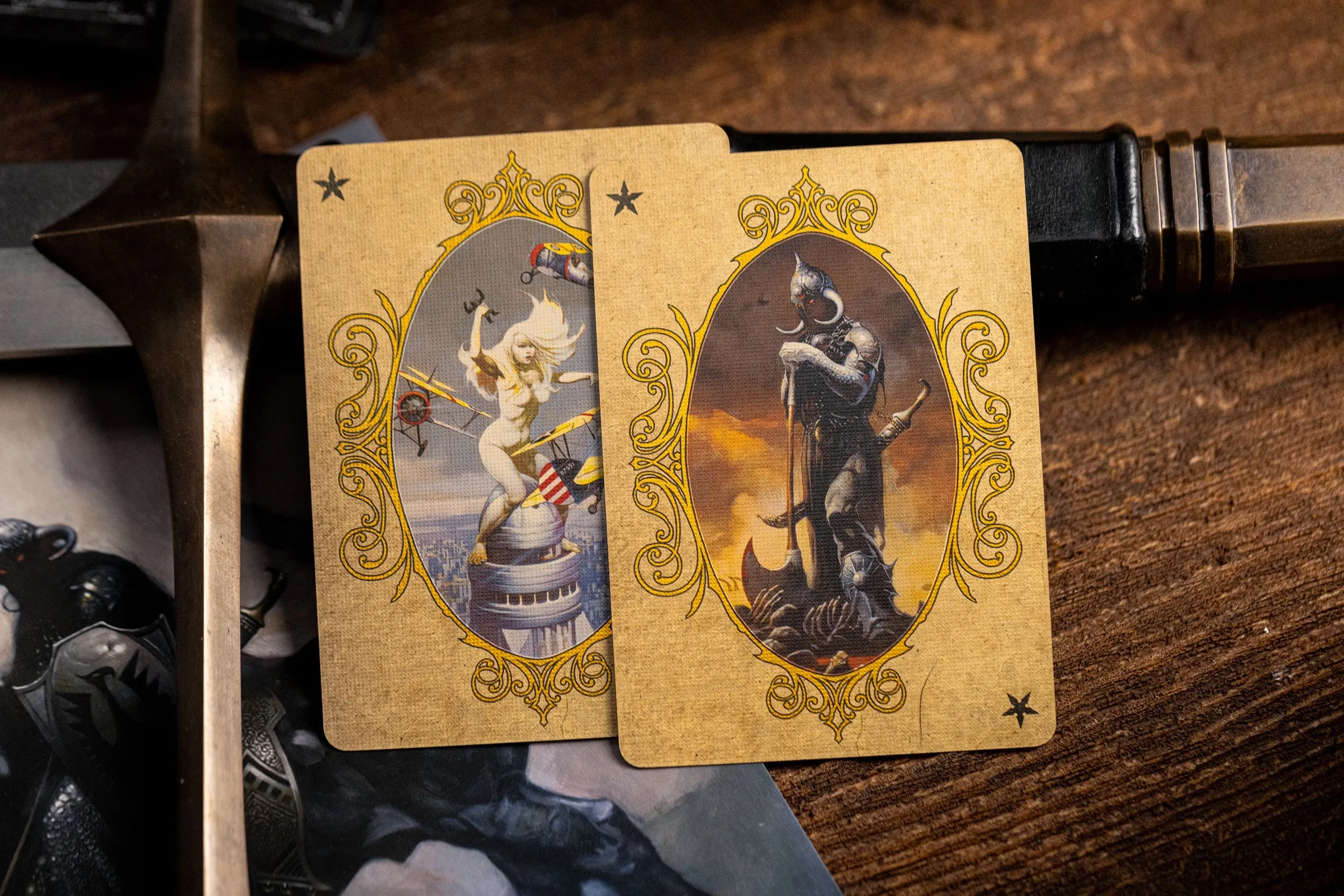 Frazetta Art Museum Playing Cards - Painting Edition