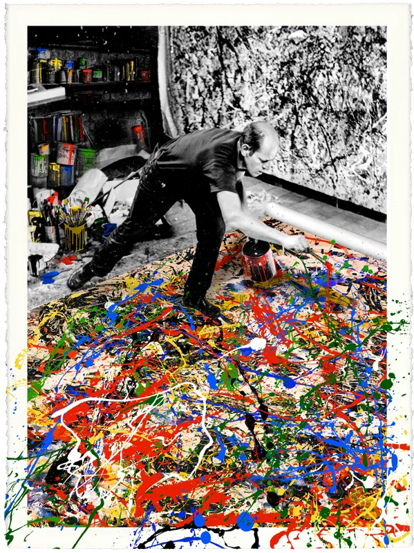 Freedom Art HPM Acrylic Silkscreen Print by Mr Brainwash- Thierry Guetta