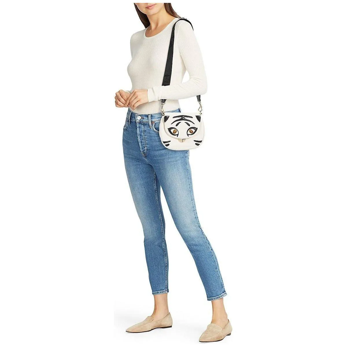 Furla Portagina Mini Crossbody - Animal Print