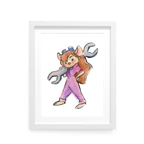 Gadget Limited Edition Art Print