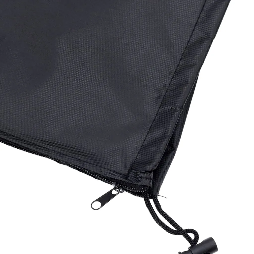 Garden Umbrella Cover Black 136x25/23,5 cm 420D Oxford