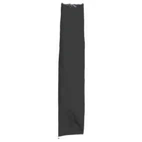 Garden Umbrella Cover Black 136x25/23,5 cm 420D Oxford