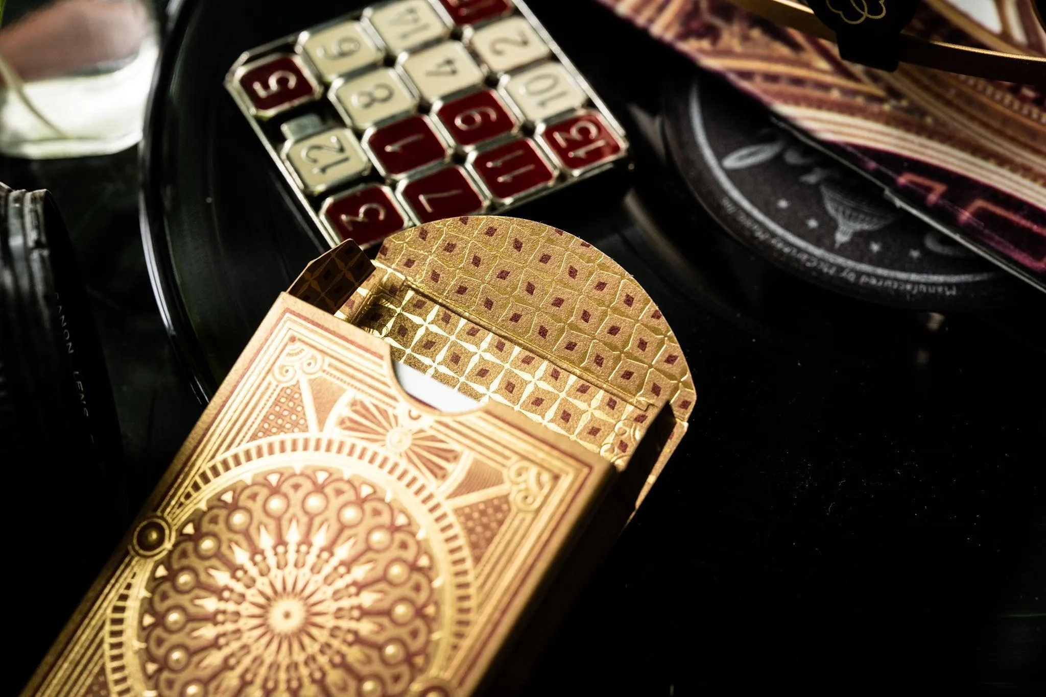 Gilded Bicycle Scarlett Playing Cards by Kings Wild Project