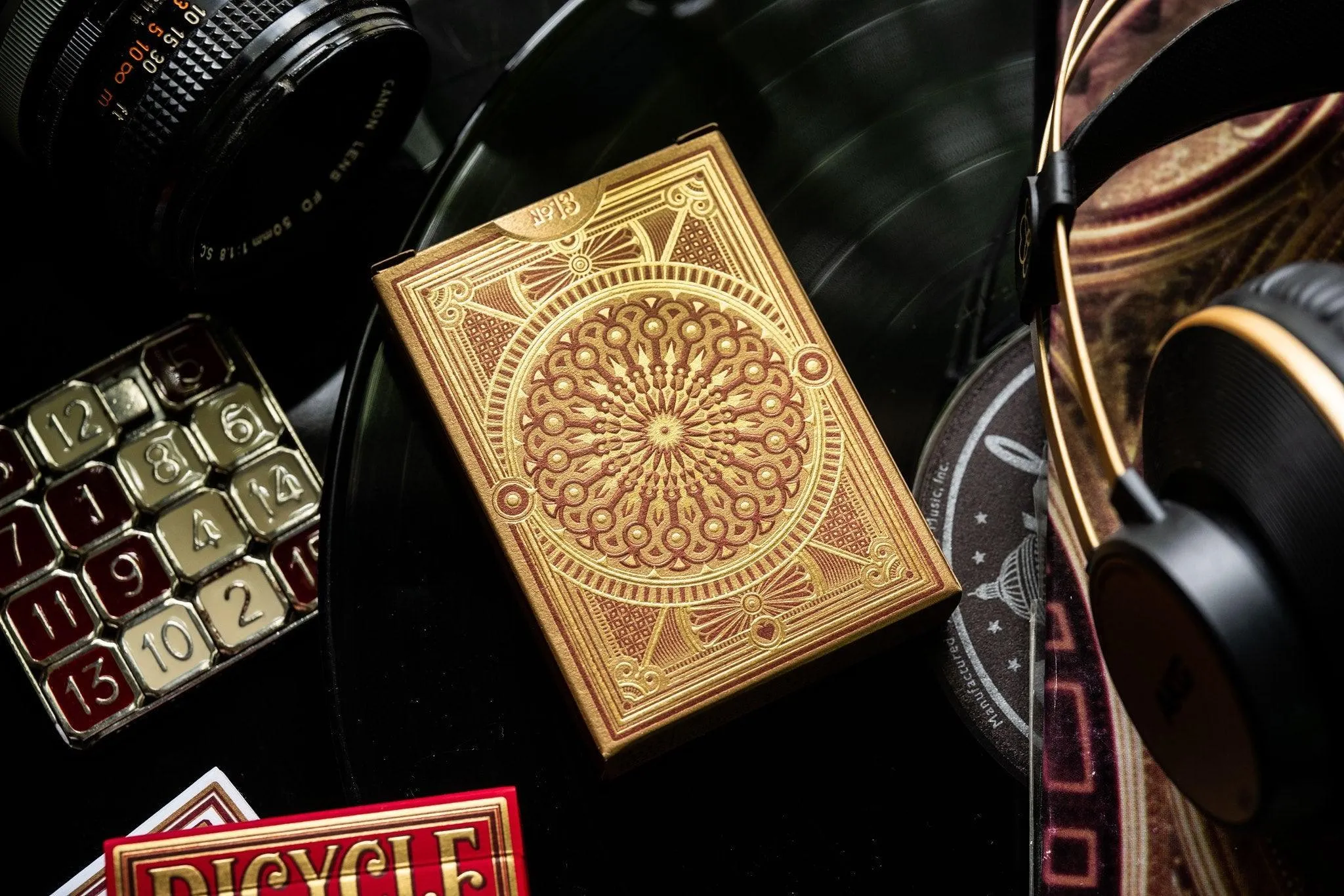 Gilded Bicycle Scarlett Playing Cards by Kings Wild Project