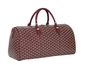 Goyard 'Burgundy' Boston 50 Duffle Bag