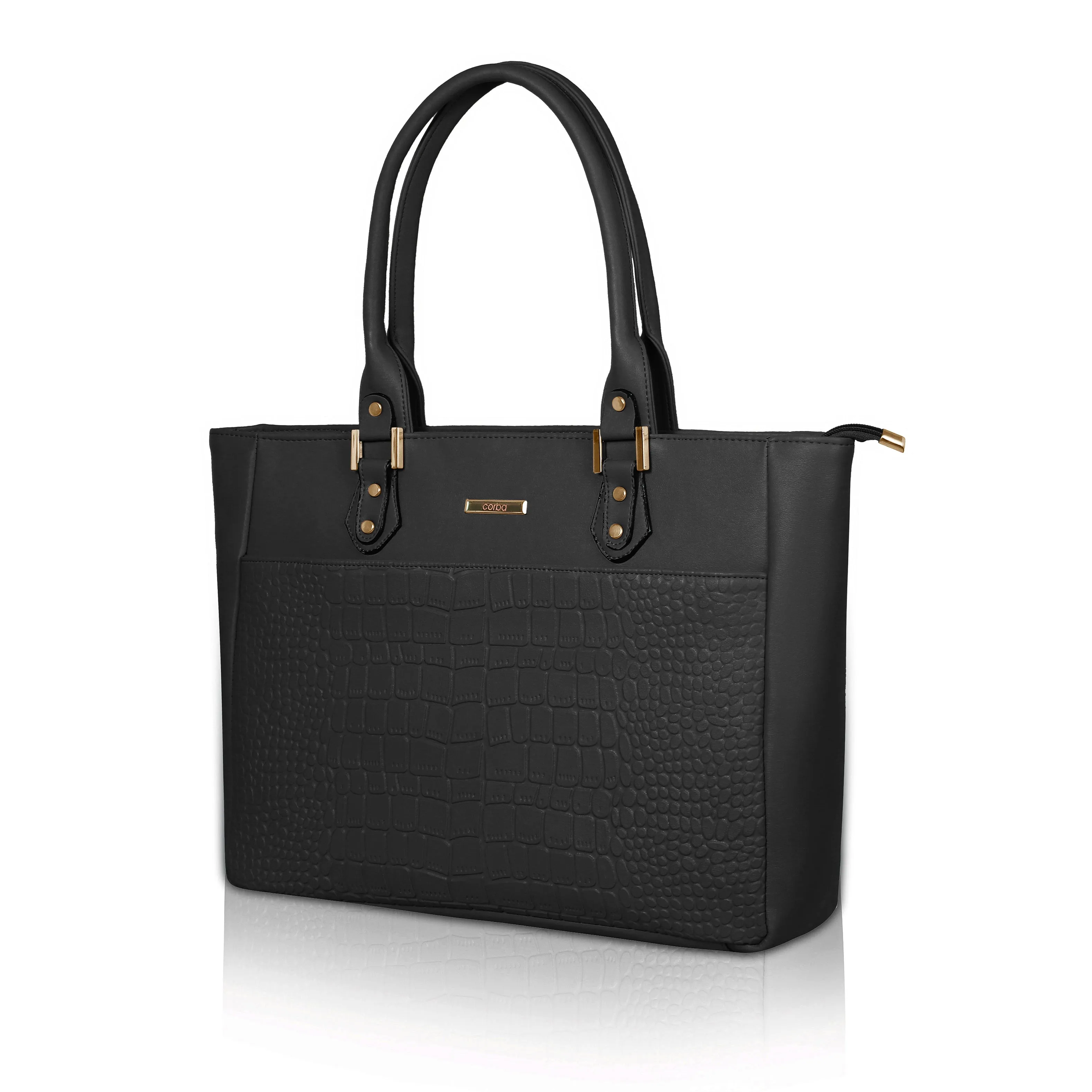 HandBag with Laptop case Black