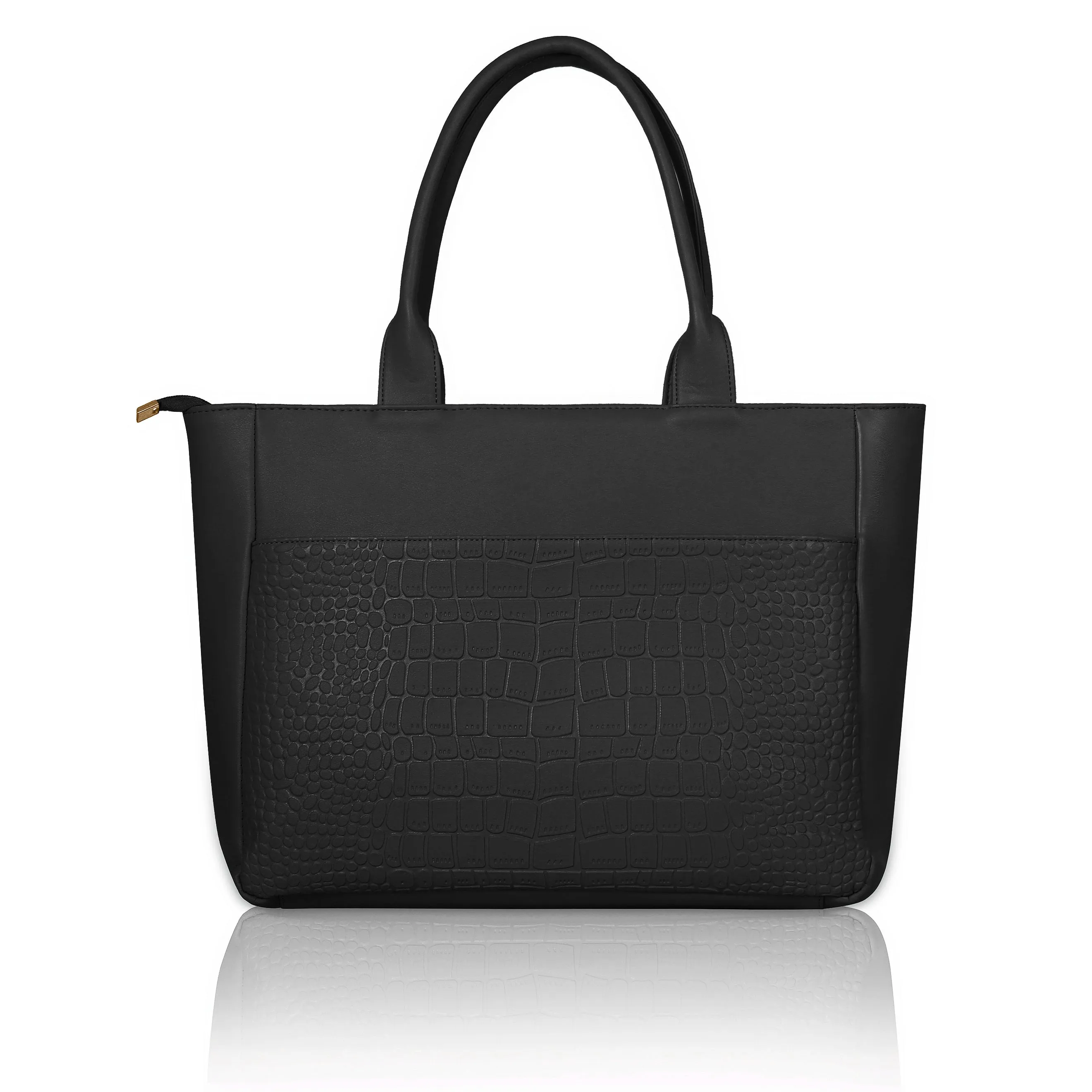 HandBag with Laptop case Black