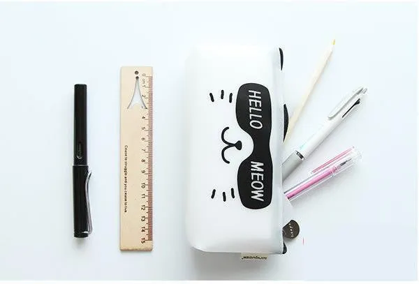 Hello Meow Cat Pencil Case