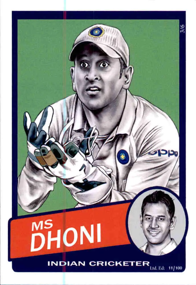 INDIA, Cricket Greats Card Set by Noel.