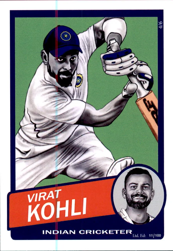 INDIA, Cricket Greats Card Set by Noel.