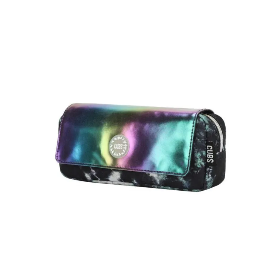 Inky Black Tie Dye Pencil Case