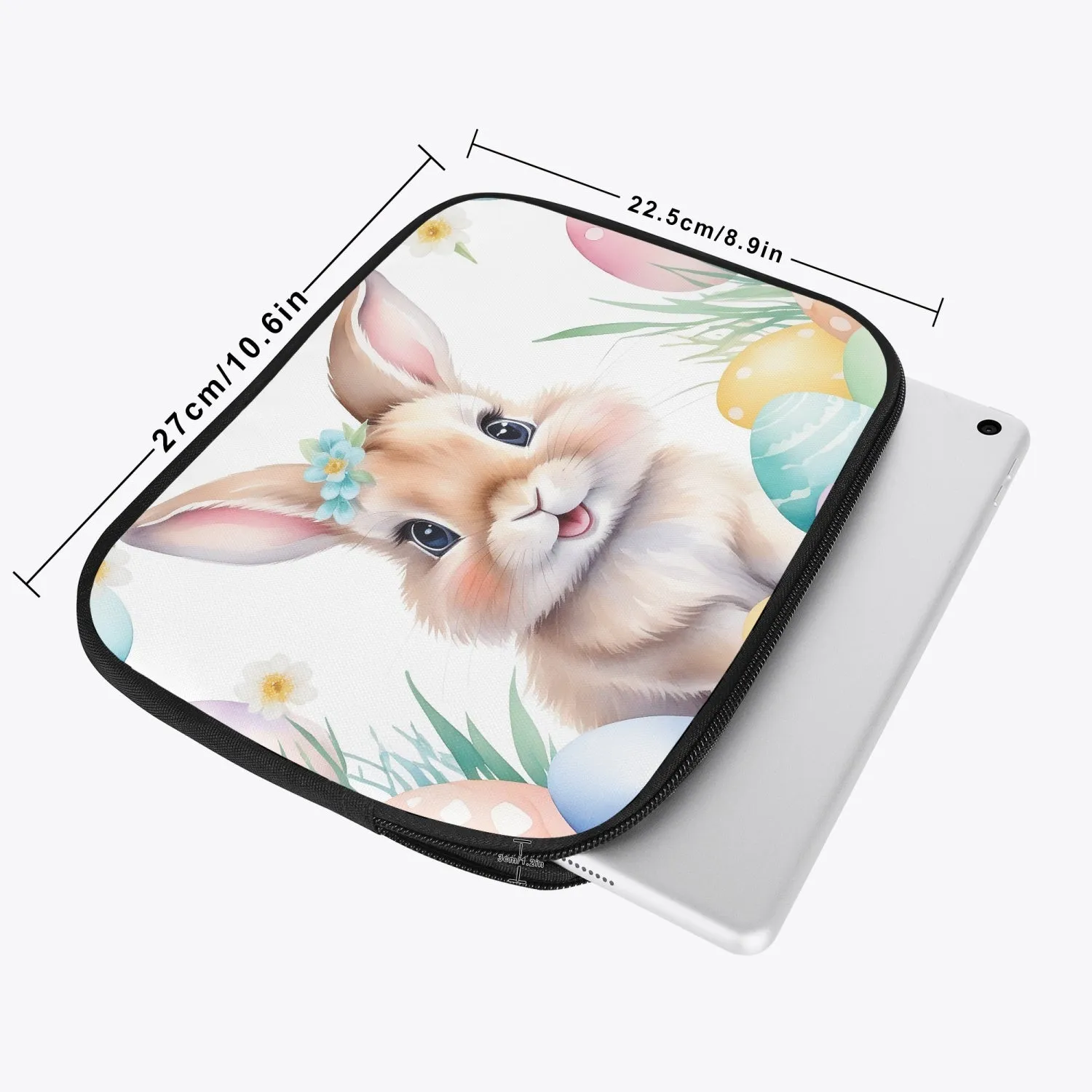 iPad Sleeve - Easter, Rabbit, awd-651