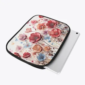 iPad Sleeve - Floral , Wildflowers, awd-654