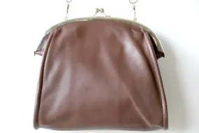 Jeanne frame bag - choc