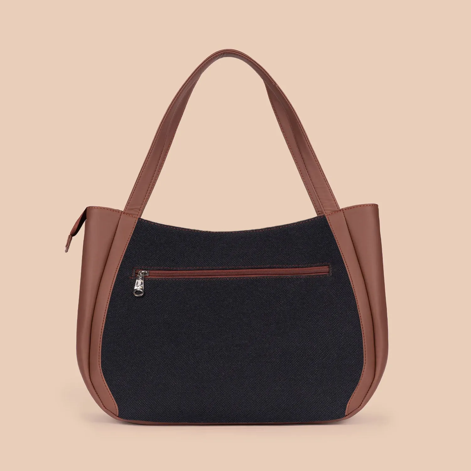 Jet Black Luna Handbag