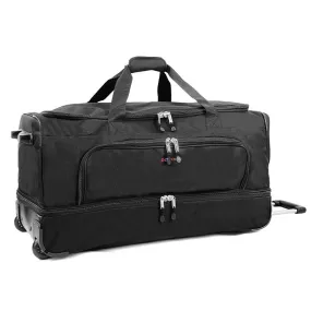 Jworld Piton Wheel Duffel 30" // Black