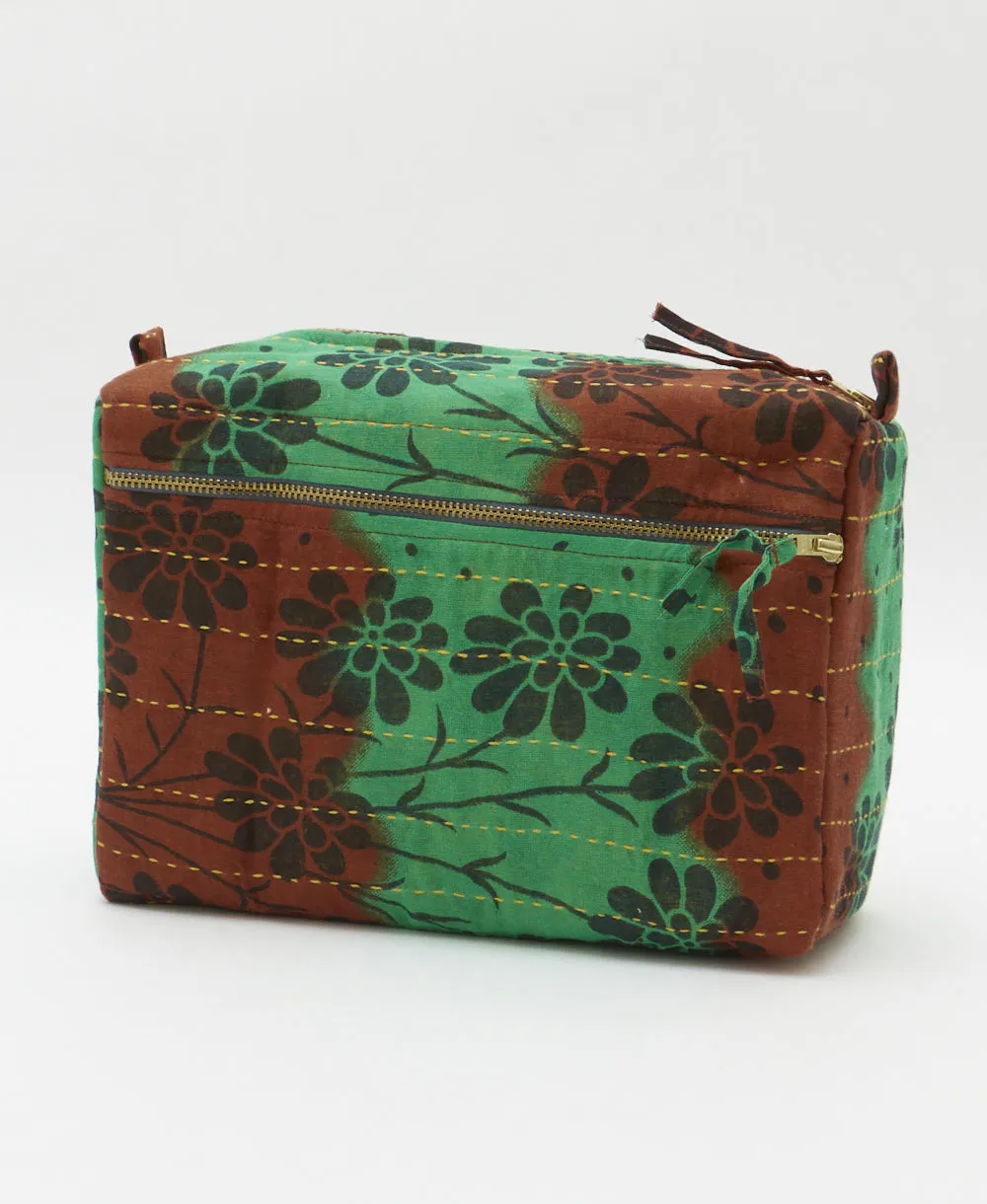 Kantha Large Toiletry Bag - No. 240615