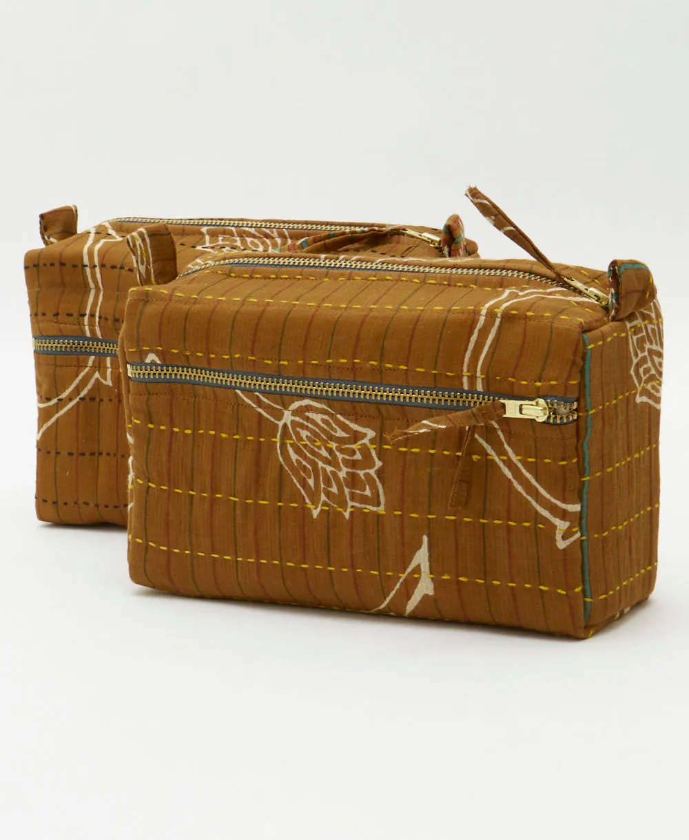 Kantha Medium Toiletry Bag - No. 240730