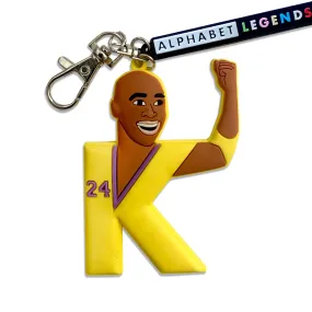 Kobe Alphabet Legends Scented Keychain