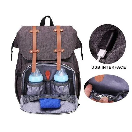 Large Capacity Stylish Baby Diaper Backpack