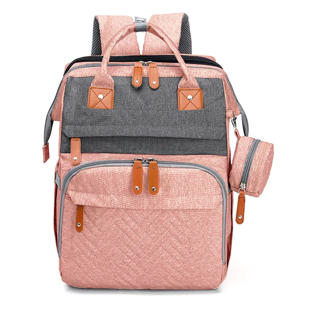 Large Mommy Backpack Diaper Bags turns into a Changing Bed MMB-2s