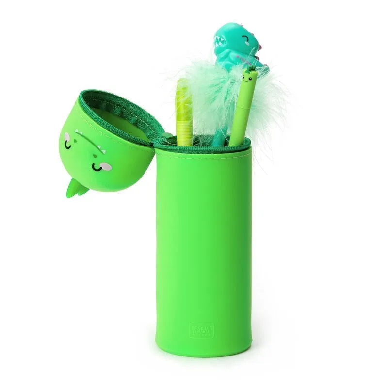 Legami: Kawaii 2 in 1 Soft Silicone Pencil Case Dino