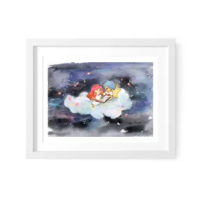 Little Twin Stars Limited Edition Art Print