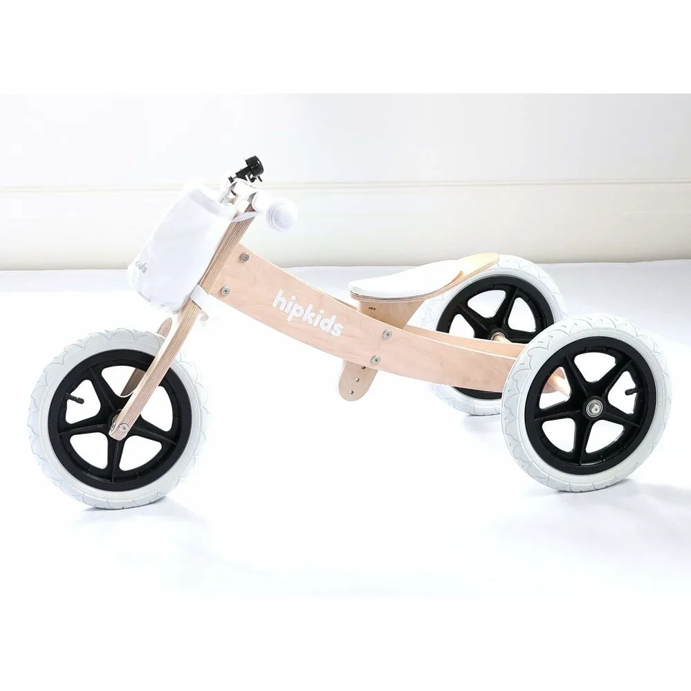 Long Axle - 2 in 1 Wooden Trike/Balance Bike