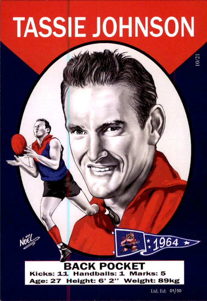 Melbourne Demons 1964 Premiers Card Set by Noel