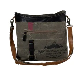 Mountain Man Rustic Shoulder Bag