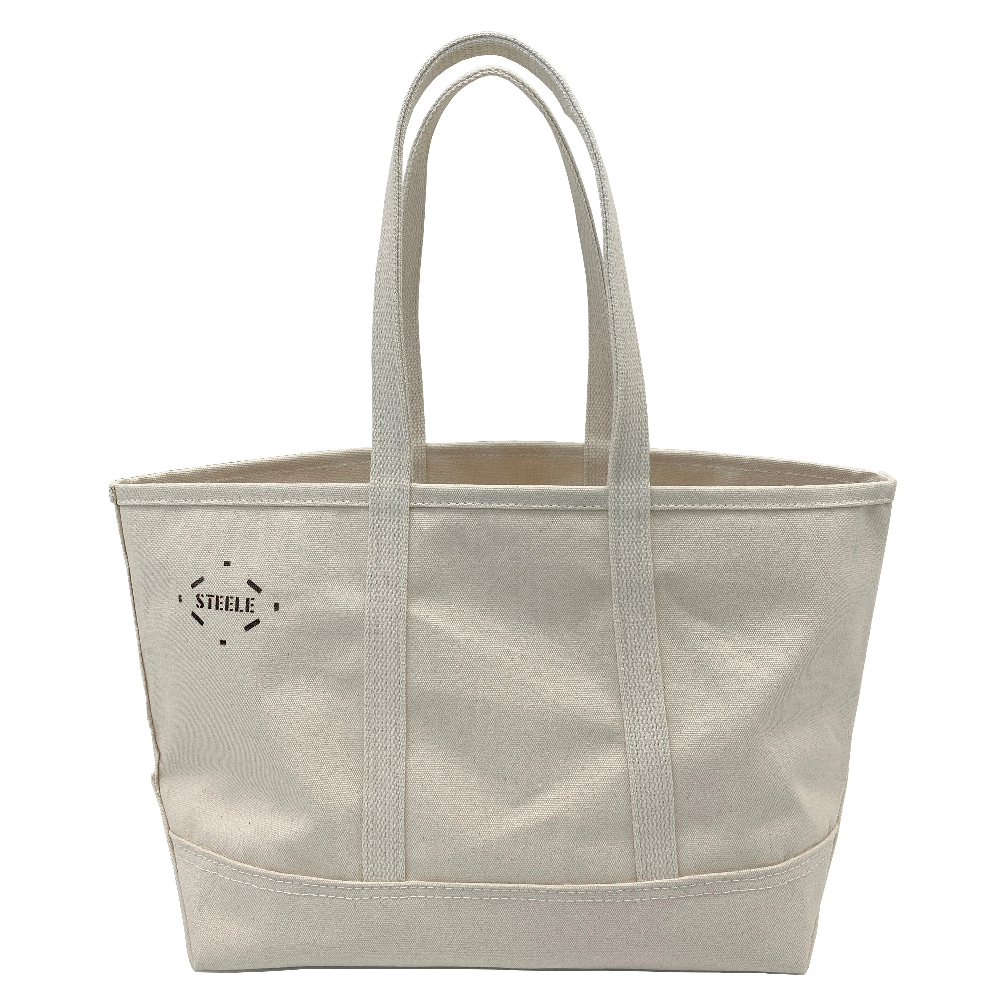 Natural Canvas Tote Bag - Small