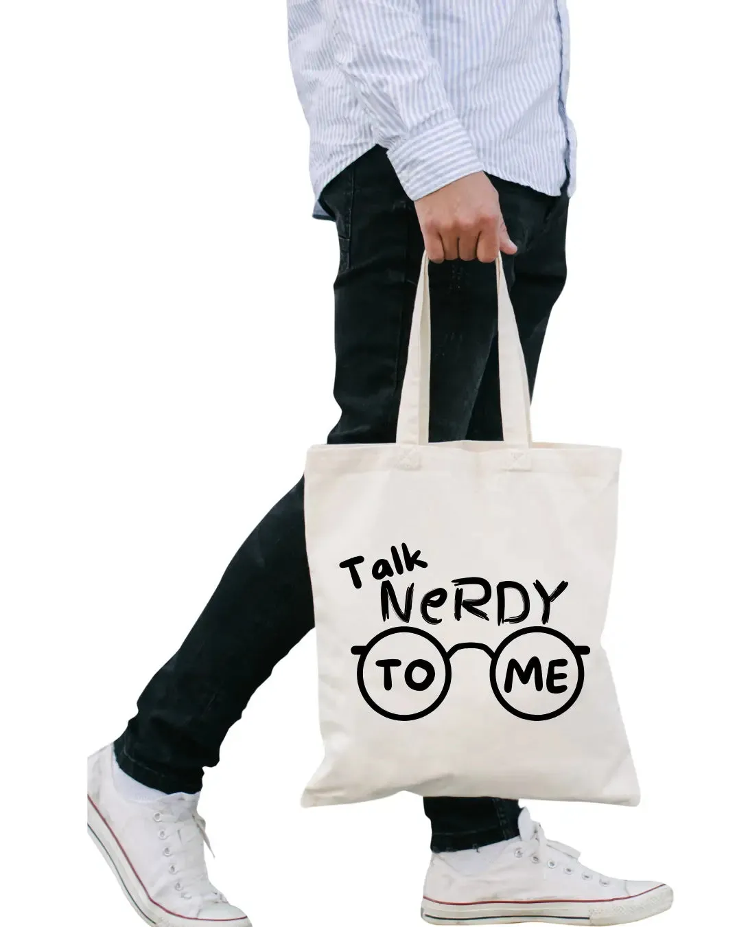 Nerdy to Me Daily Thaila -  Canvas Reusable Bags