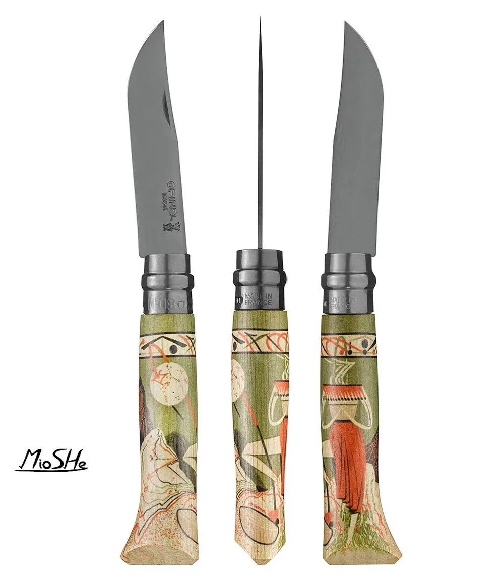 No. 8 Artist Nature Edition Folding Knife