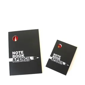 Notebook & pencil