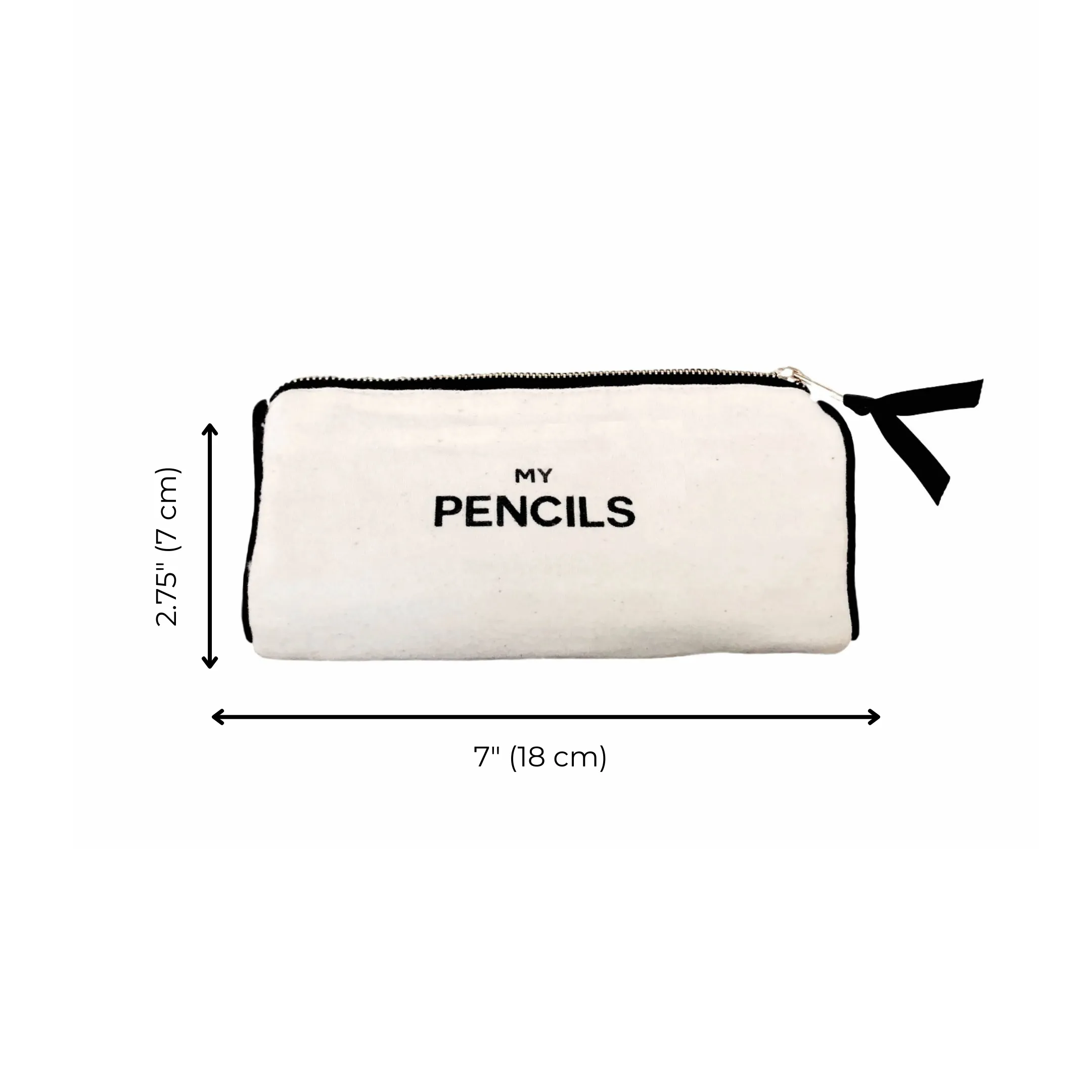 Pencil Case, Cream