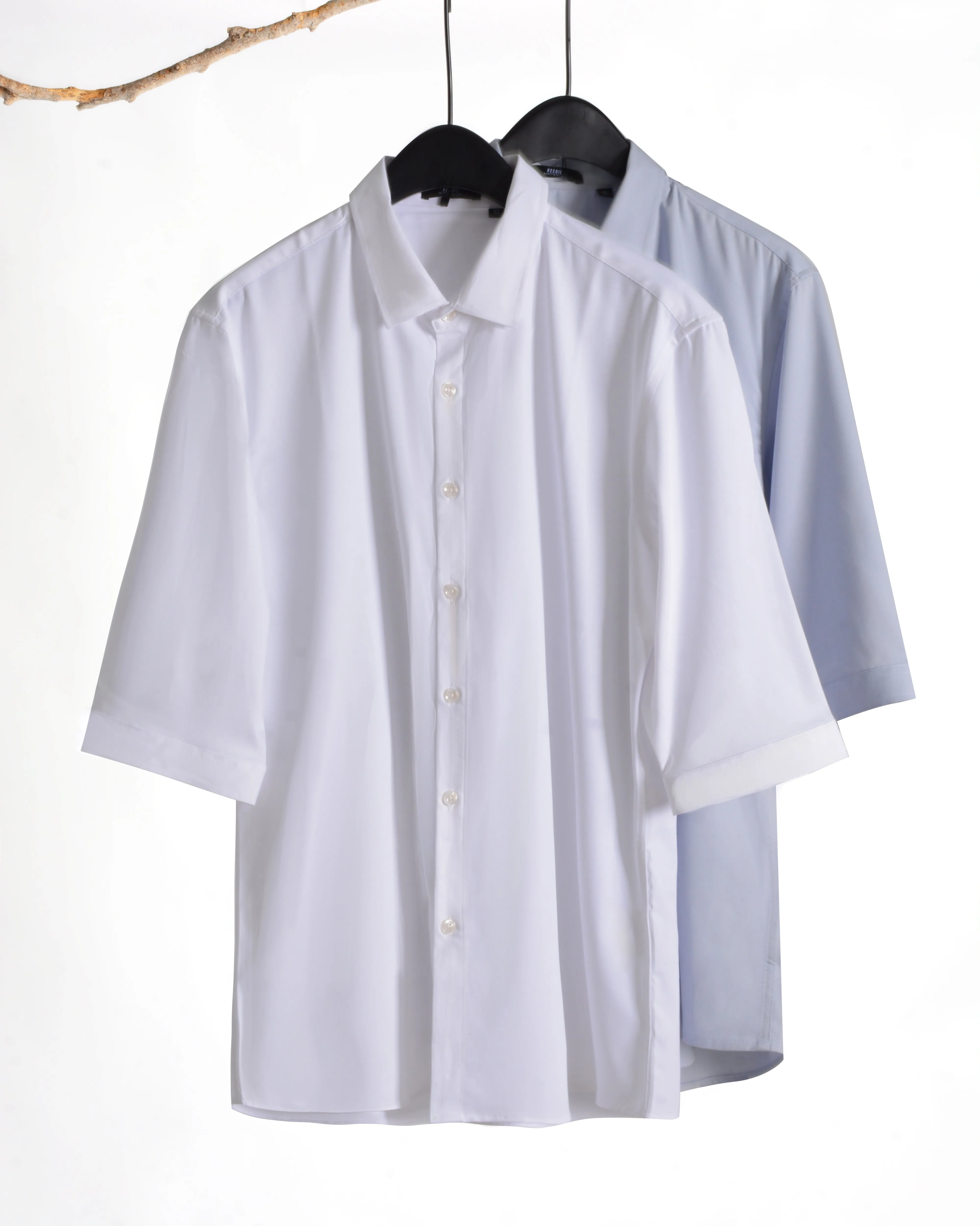 Plain 3/4-sleeve shirt 1105