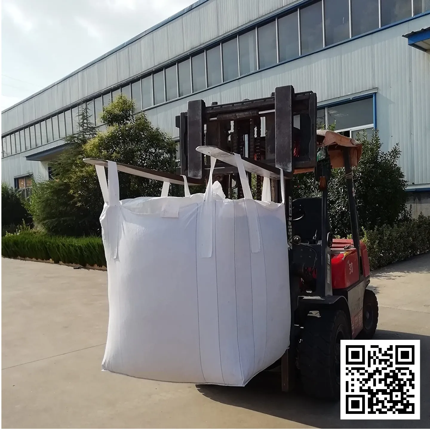 Polypropylene Bulk Woven One Ton Bag, Ea.