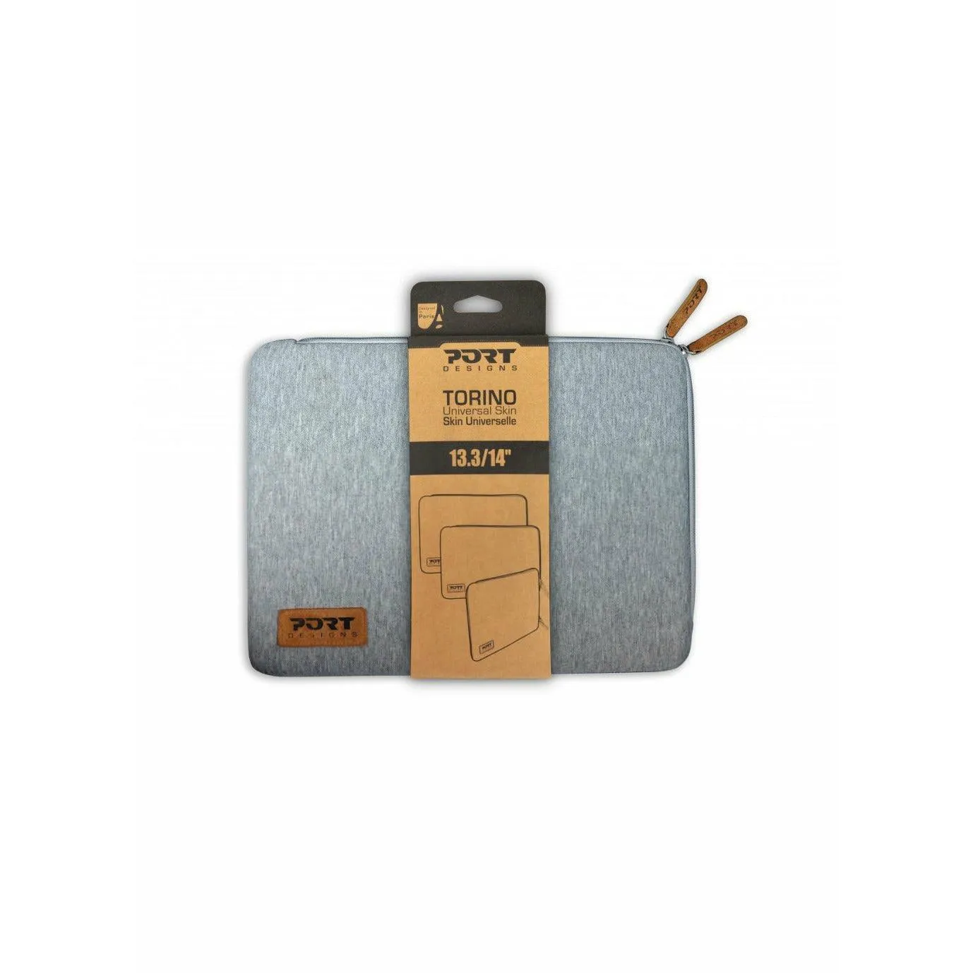 Port Designs Torino 13.3" Laptop Sleeve - Grey | 140384