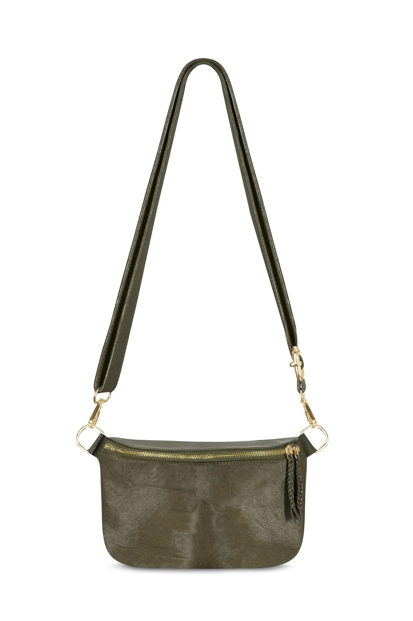 Ramona Leather Handbag Olive Cowhide