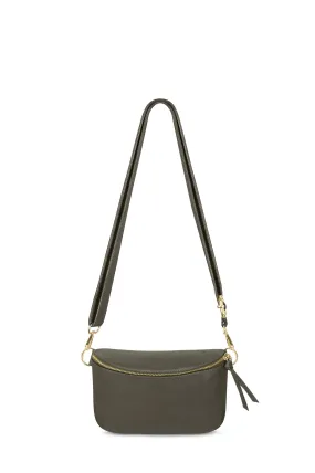 Ramona Small Leather Handbag Olive