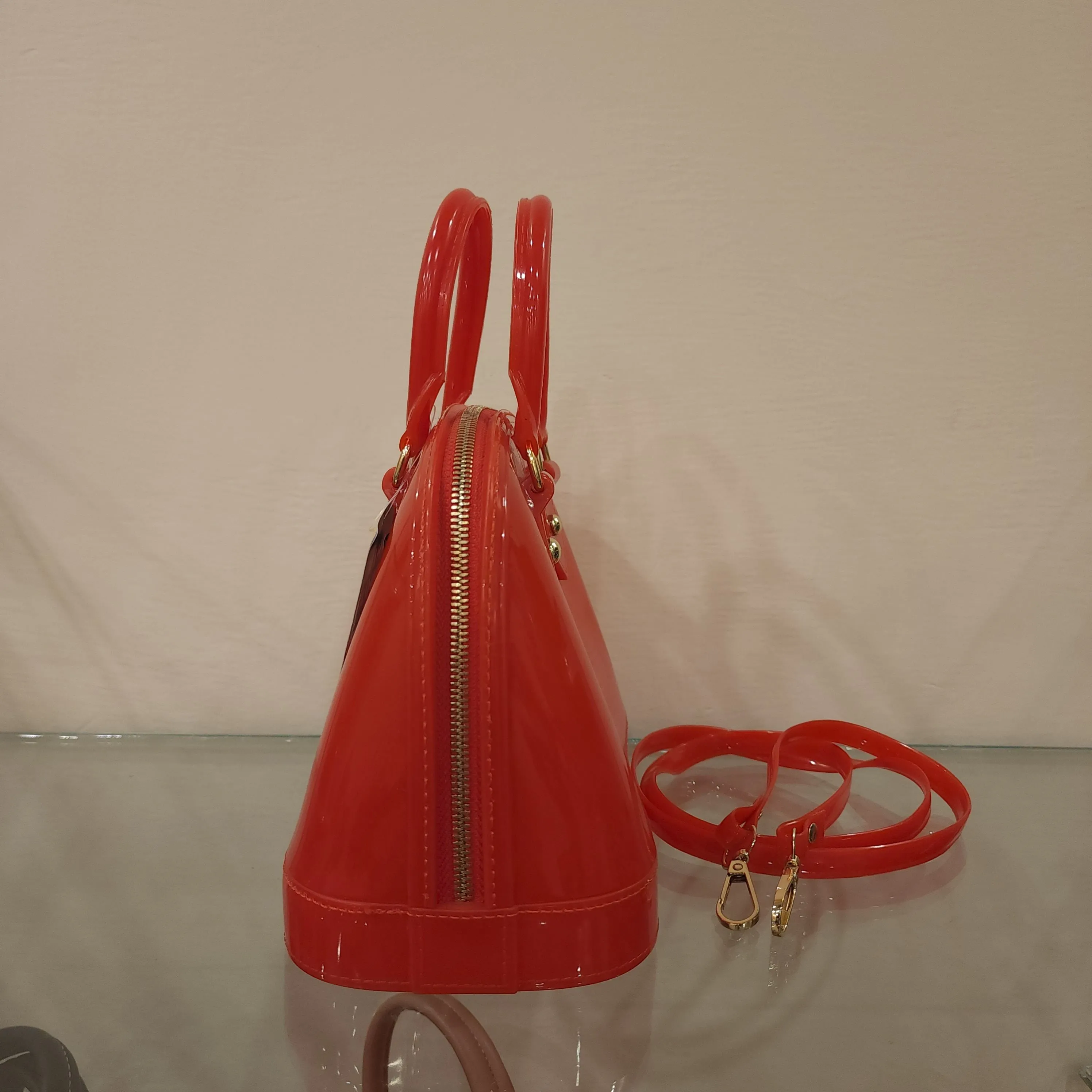 Red Jelly Handbag