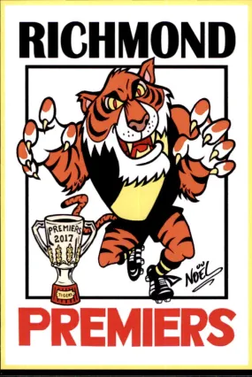 Richmond Tigers 2017 Premiers Card Set by Noel