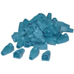 RJ45 Strain Relief Boots, Purple, 50 Pieces Per Bag