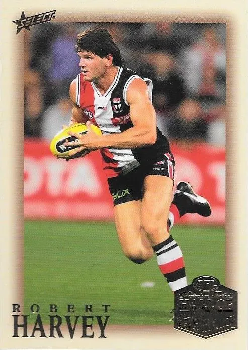 Robert Harvey, Hall of Fame Red Back Parallel, 2018 Select AFL Legacy