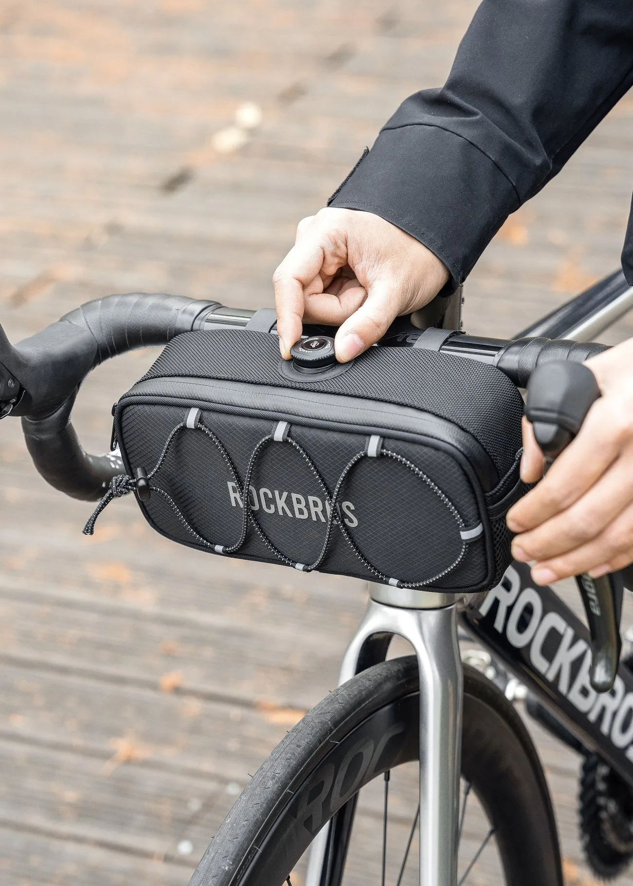 ROCKBROS Square Handlebar Bag-Road to sky