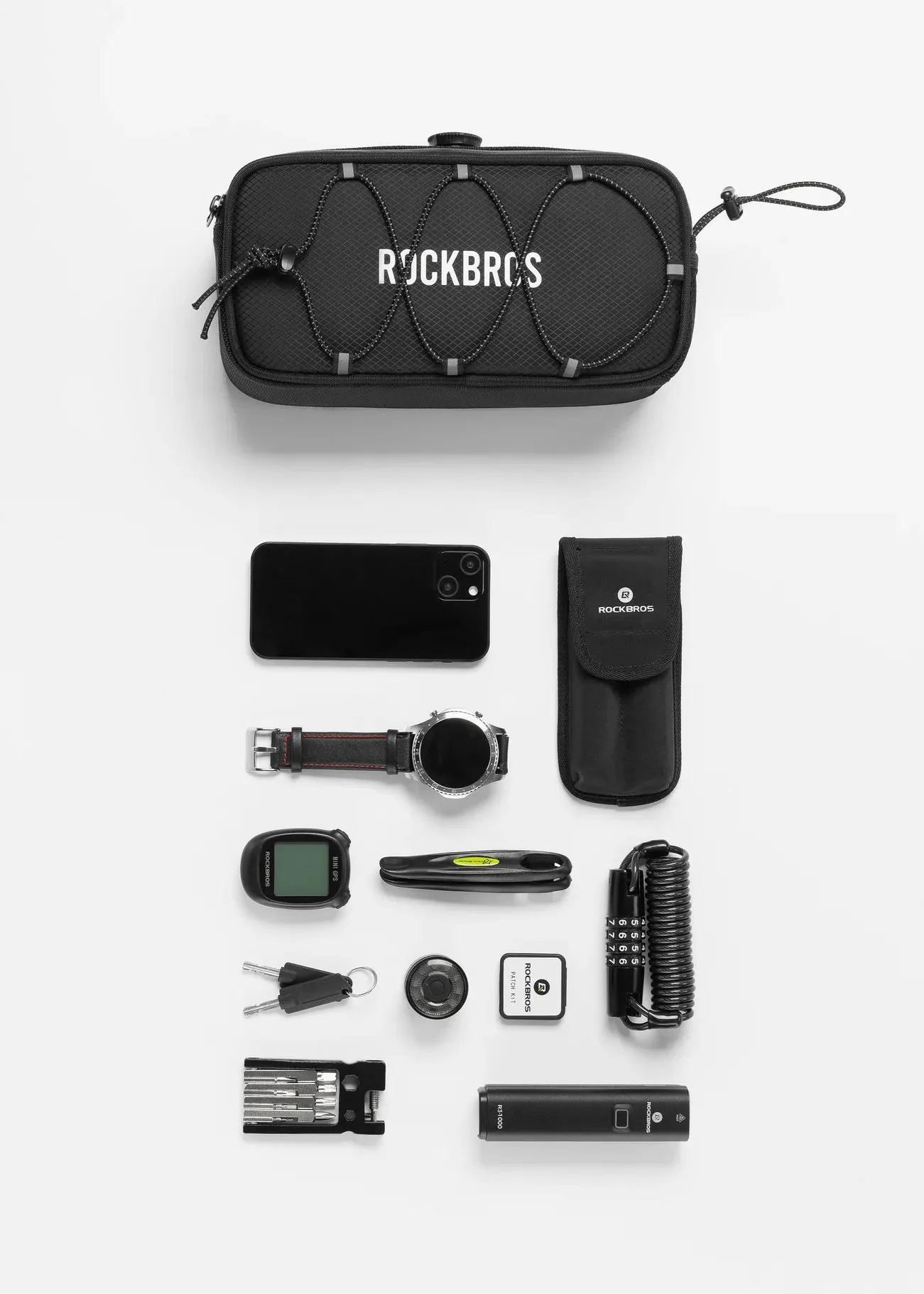 ROCKBROS Square Handlebar Bag-Road to sky