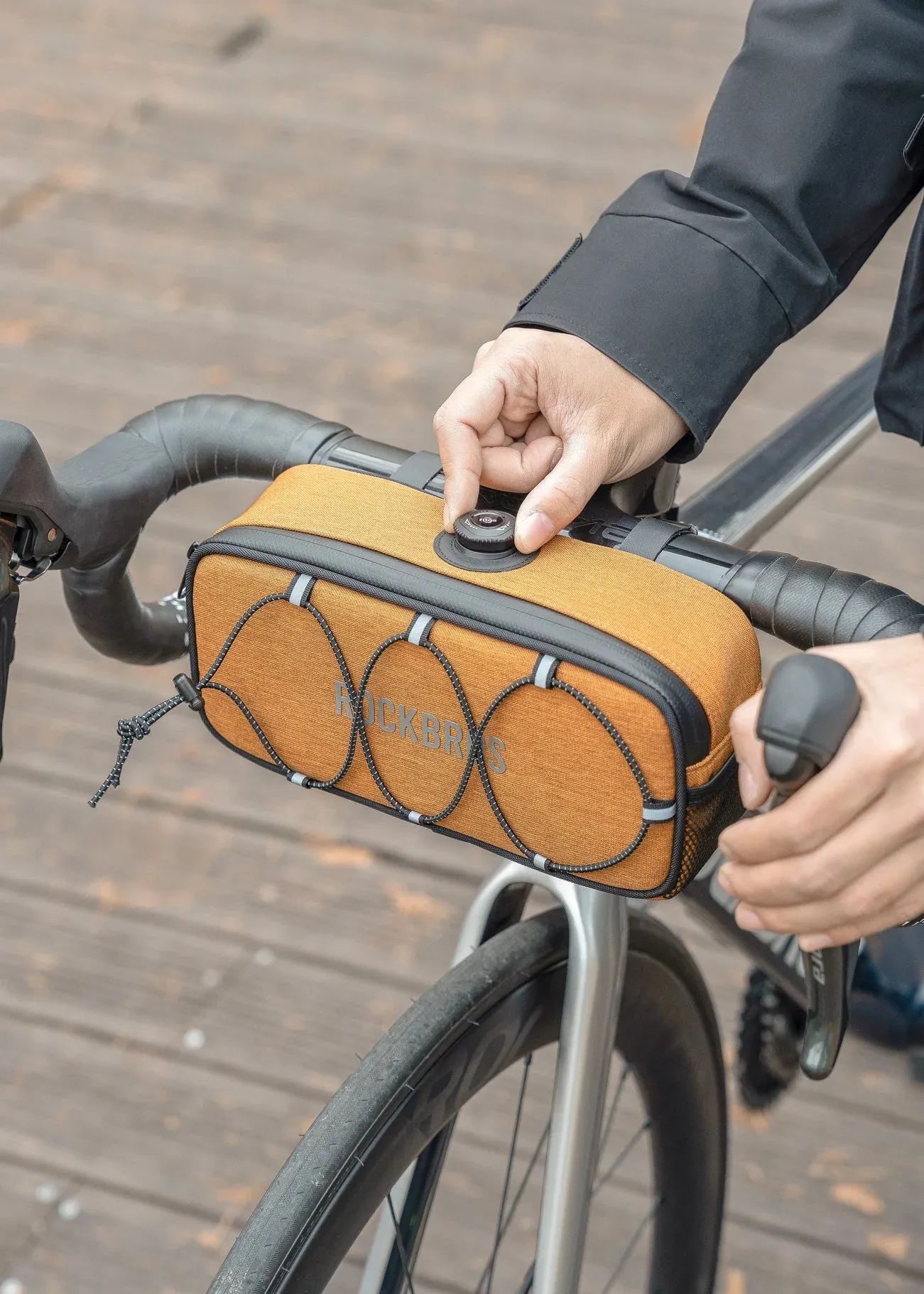 ROCKBROS Square Handlebar Bag-Road to sky