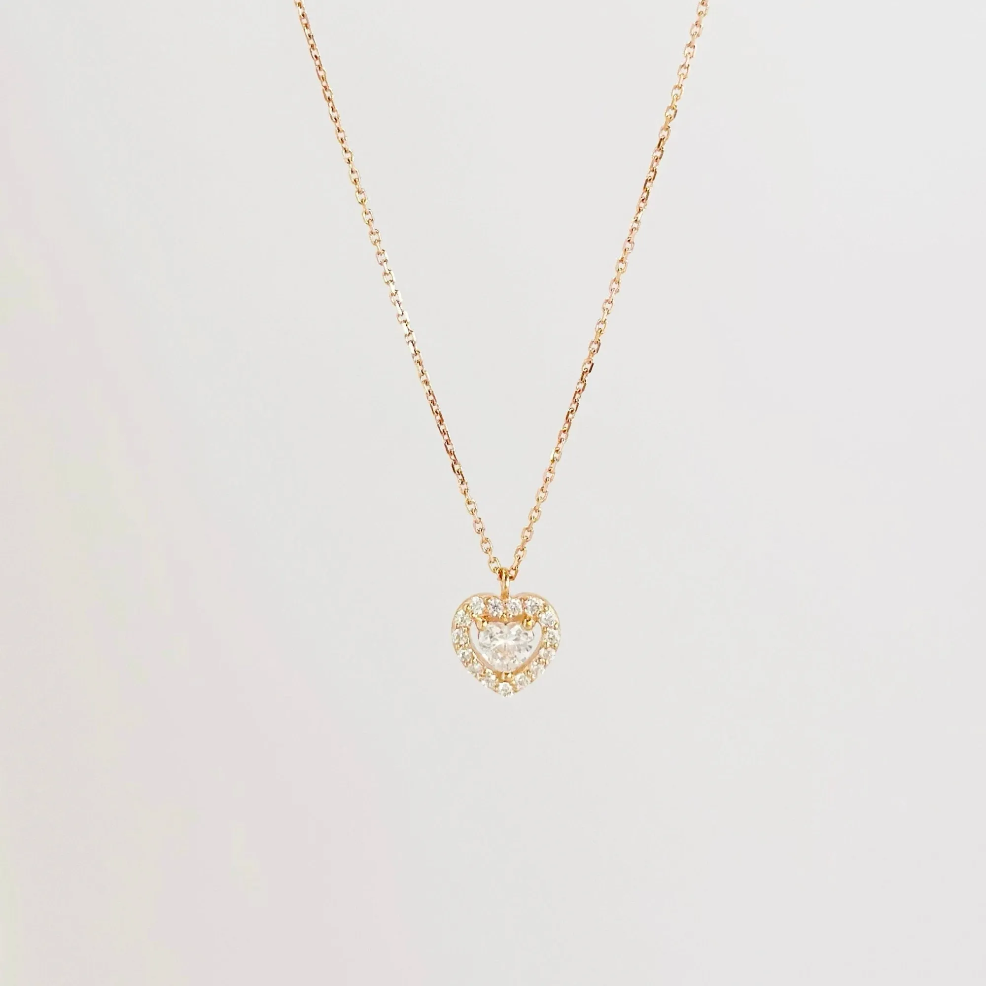 Rose Gold First Love Necklace