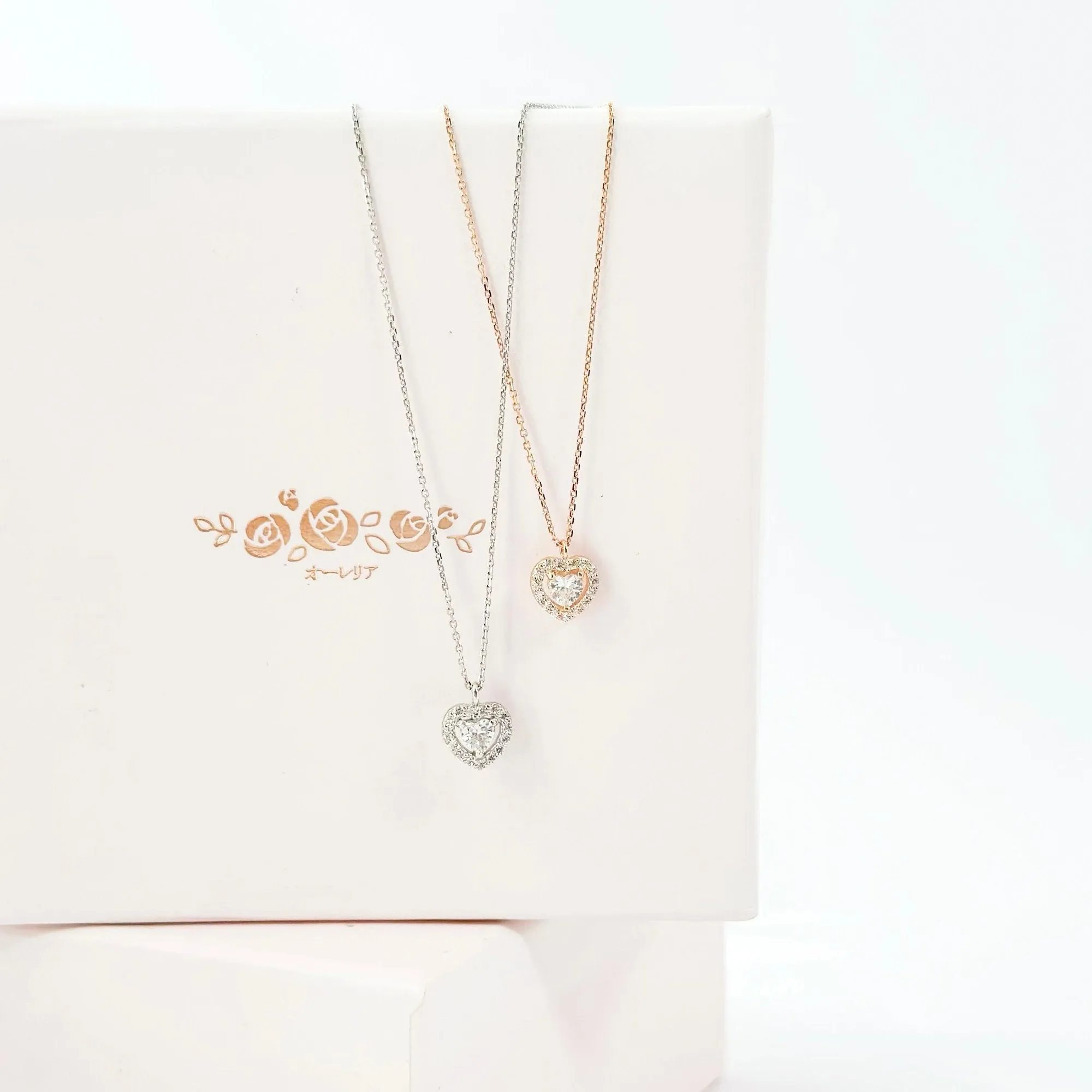 Rose Gold First Love Necklace