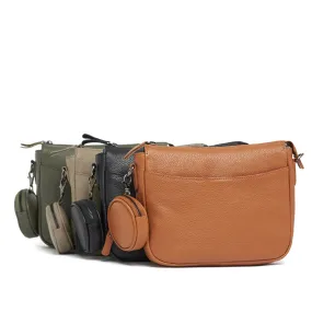 Rugged Hide RH-4916 Sienna Shoulder and Cross Body Leather Bag